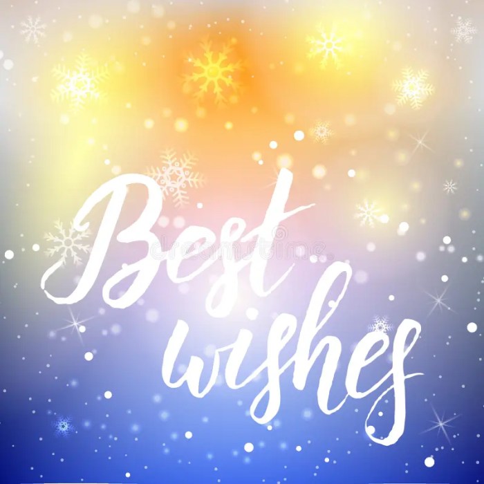 Best Wishes Watercolor Imitation Background Stock Vector - Illustration ...